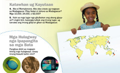 Magasing Pagmata!, Septiyembre 2012: Katawhan ug Kayutaan, Madagascar, Mga Hulagway nga Ipapangita sa mga Bata