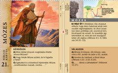 Bibliai kártya: Mózes