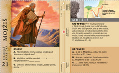 Biblická kartička: Mojžiš