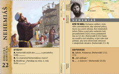 Biblická kartička — Nehemiáš