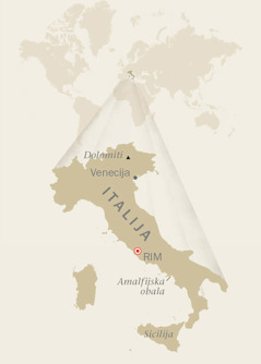 Karta Italije