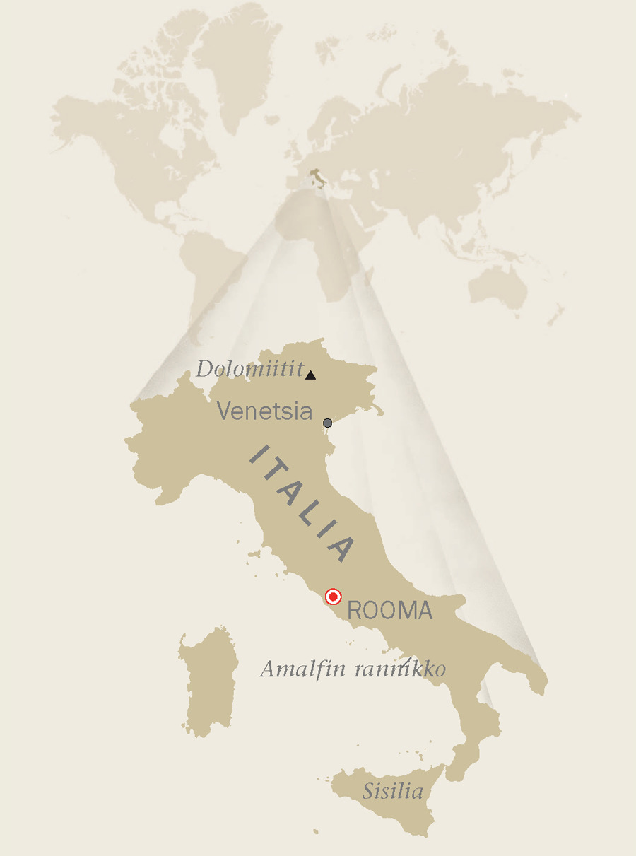 Katsaus Italiaan | Maita ja kansoja