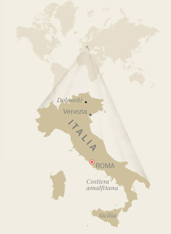 Cartina dell’Italia