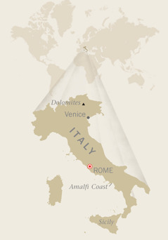 Mapa ti Italy