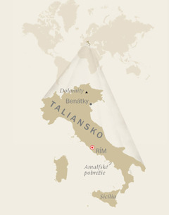 Mapa Talianska