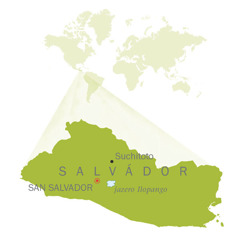 Mapa Salvádora