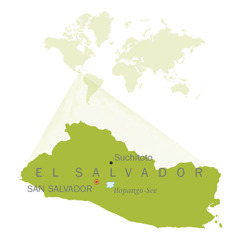 Karte von El Salvador