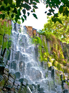Der Wasserfall Los Tercios