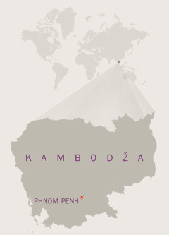 Kambodža kaart