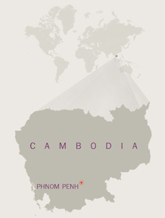 Mapa ng Cambodia