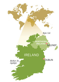 Republic of Ireland kple Northern Ireland ƒe anyigbatata