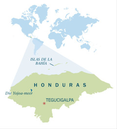 ’n Kaart van Honduras