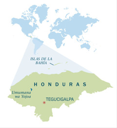 Mapu ya calo ca Honduras