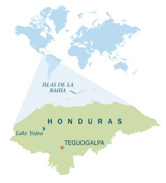 Mapa ti Honduras