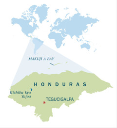 Mapu wa kyalo kya Honduras