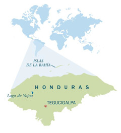 Mapa de Honduras