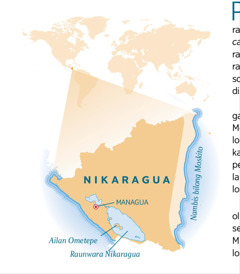 Mep bilong Nikaragua