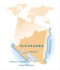 Mappa tan-Nikaragwa