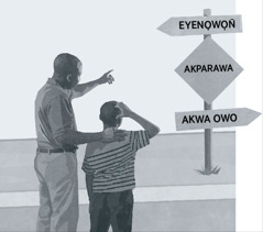 Ete emi ada ye eyen esie ese idiọn̄ọ emi ẹwetde eyenọwọn̄, akparawa, ye akwa owo