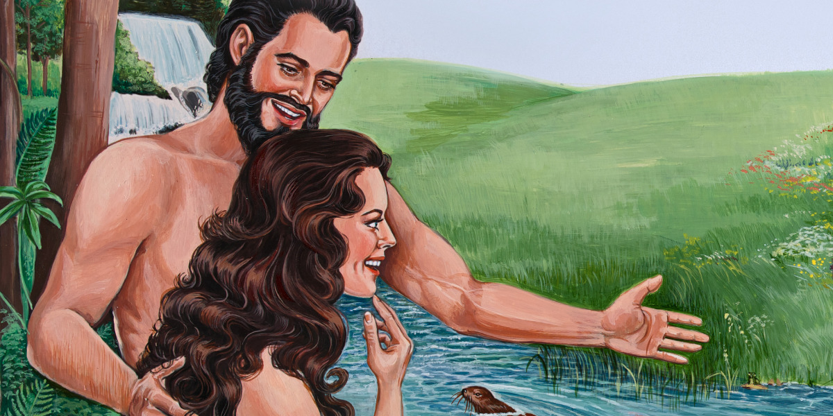 Adam And Evethe First Man And Woman Bible Story