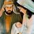 Josef, Maria och barnet Jesus.