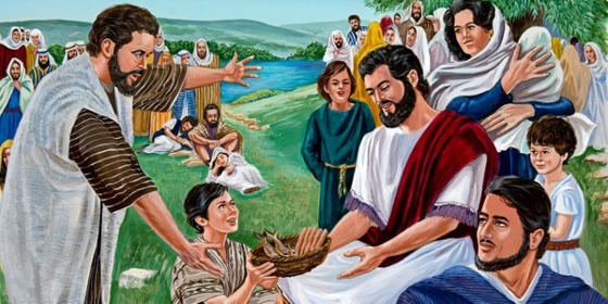 Yesus memberi makan lima ribu orang