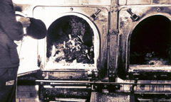 Crematorium ovens at Buchenwald concentration camp.