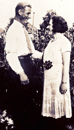 Hans Rehwald and his wife, Martha.