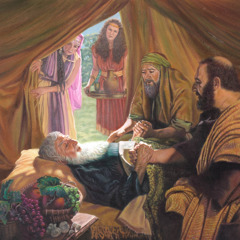 Abraham on his deathbed