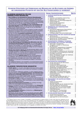 Eine Sammlung von „Klinischen Strategien zur Vorbeugung und Behandlung von Blutungen und Anämien bei chirurgischen Patienten mit dem Ziel, Blut­transfusionen zu vermeiden.“