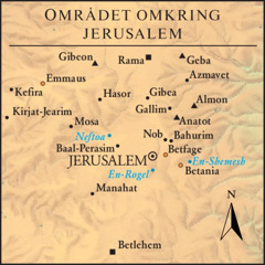 Området omkring Jerusalem