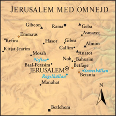 Jerusalem med omnejd