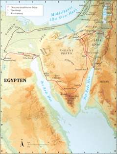 Udgangen af Egypten (rute)