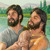 Johannes Døber rejser Jesus op af vandet efter at han er blevet døbt
