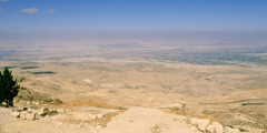 Vista de las llanuras de Moab