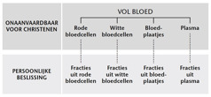 Bloed, de vier hoofdbestanddelen en bloedfracties