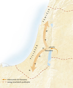 Mapa Kanaanu[Mapa na stronie 11]