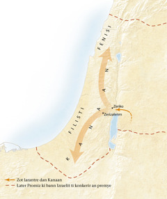 Map pei Kanaan[Map lo paz 11]