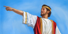 Een jonge Israëlitische koning