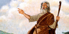 Prorok oznamuje poselství od Boha