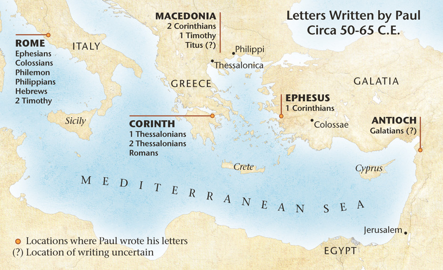 Epistles order of pauls