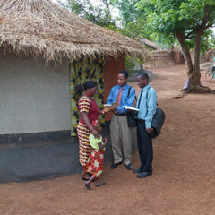 Egy körzetfelvigyázó prédikálás közben