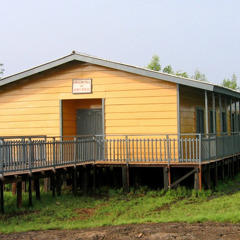 Sala del Regno in Nigeria una volta ricostruita
