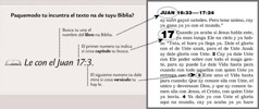 Sampol del texto na Biblia