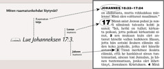 Esimerkki raamatunkohtaviitteestä