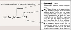 Voorbeeld van een Bijbelverwijzing