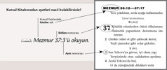 Kutsal Kitaptan bir ayet örneği