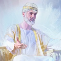 Jesus ruling as King in heaven