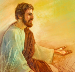 عیسی در حال تعلیم دادن