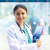 A clinician holding the “Clinical Strategies to Avoid Blood Transfusion” information packet.
